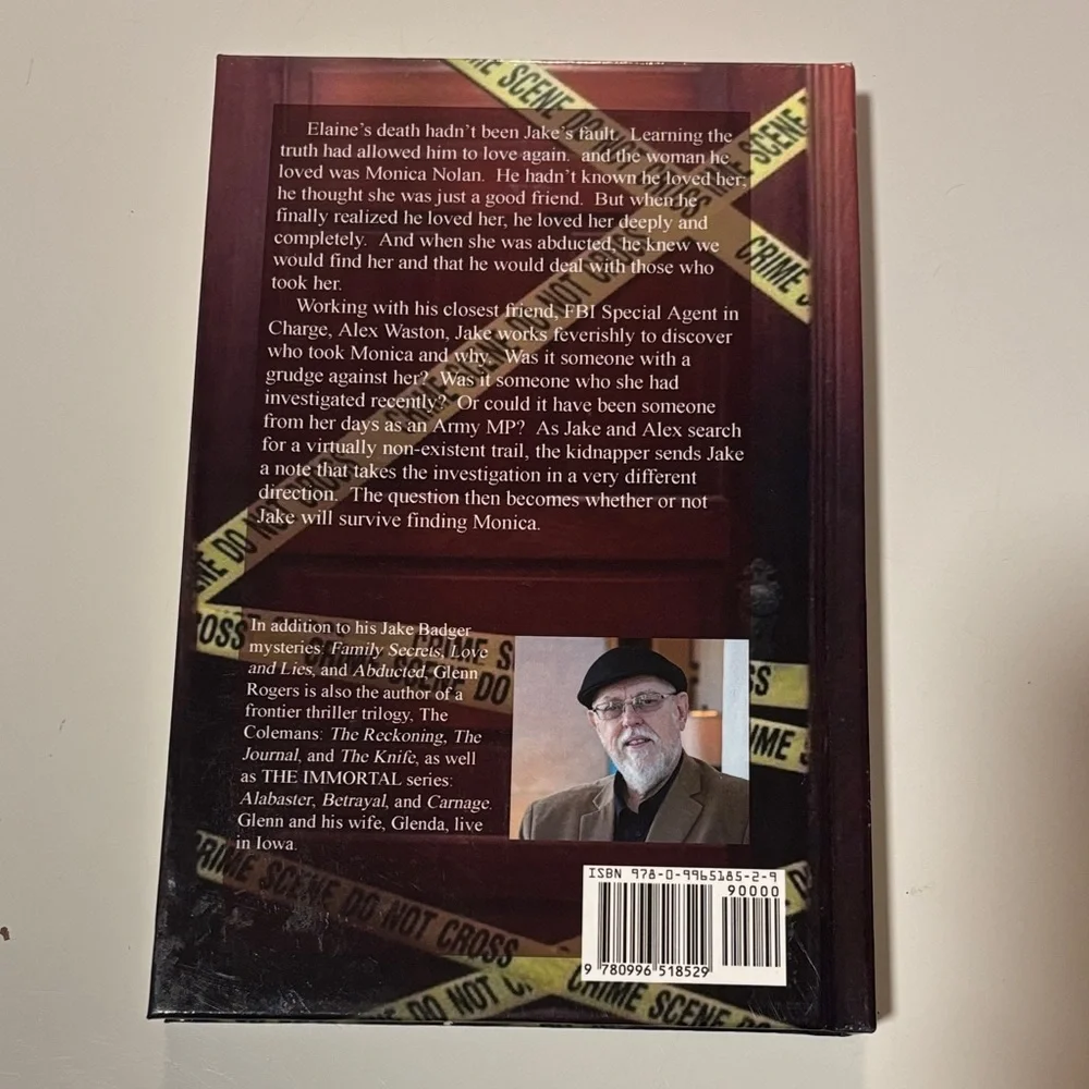 Jake Badger Mystery Thriller: Abducted Book 3 hardcover‎ book